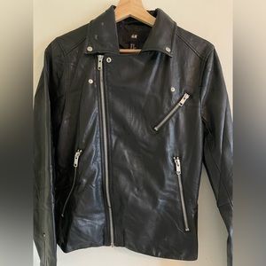 H&M pleather jacket